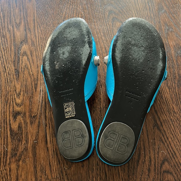 Balenciaga Cagole Flat Sandals - Size 38 - Picture 5 of 5